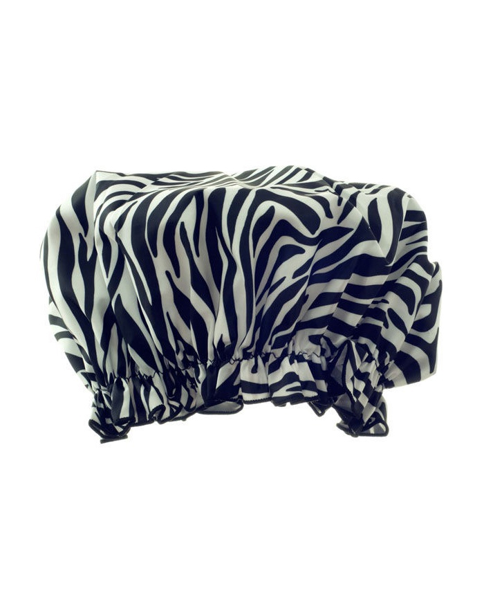 Hydrea London Shower Cap-Zebra Pattern - Jreissati Enterprises